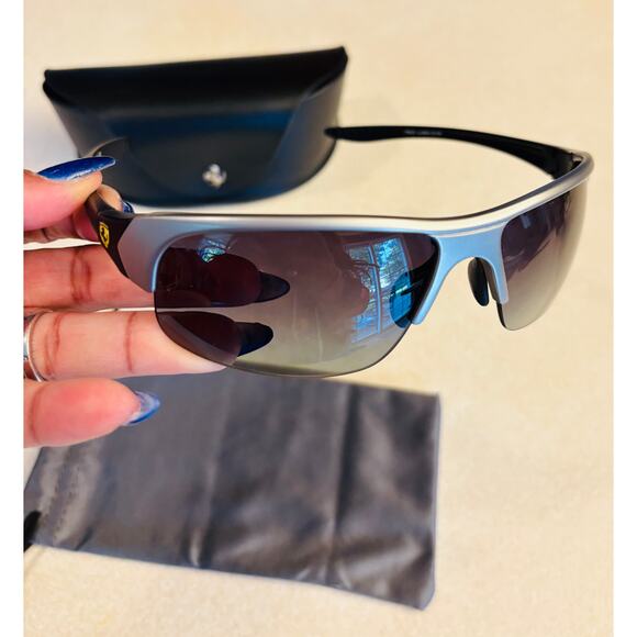 FERRARI Sunglasses w/Box & Dust Bag NWOT - Picture 1 of 14